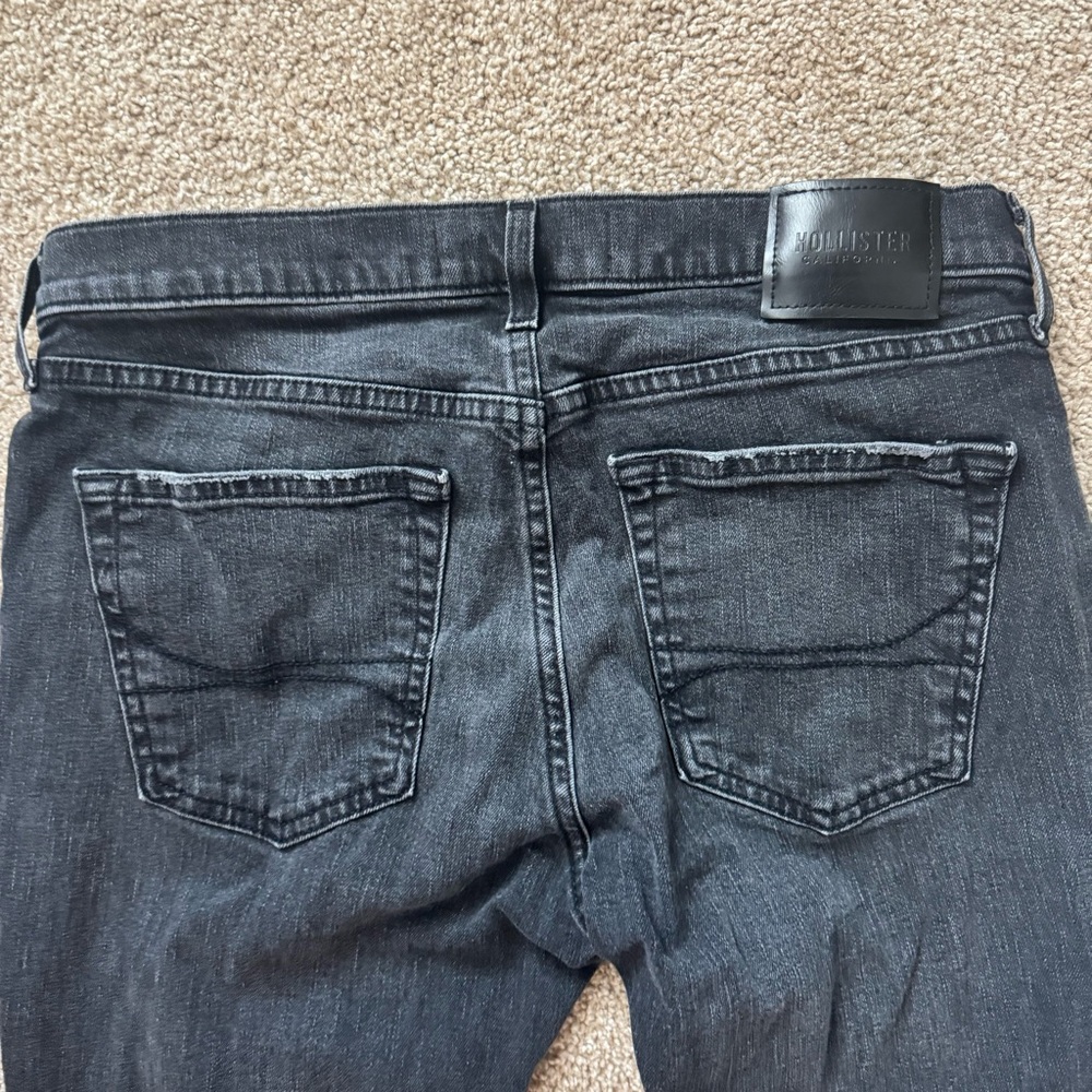 Hollister Grey Skinny Jeans - Picture 4 of 6